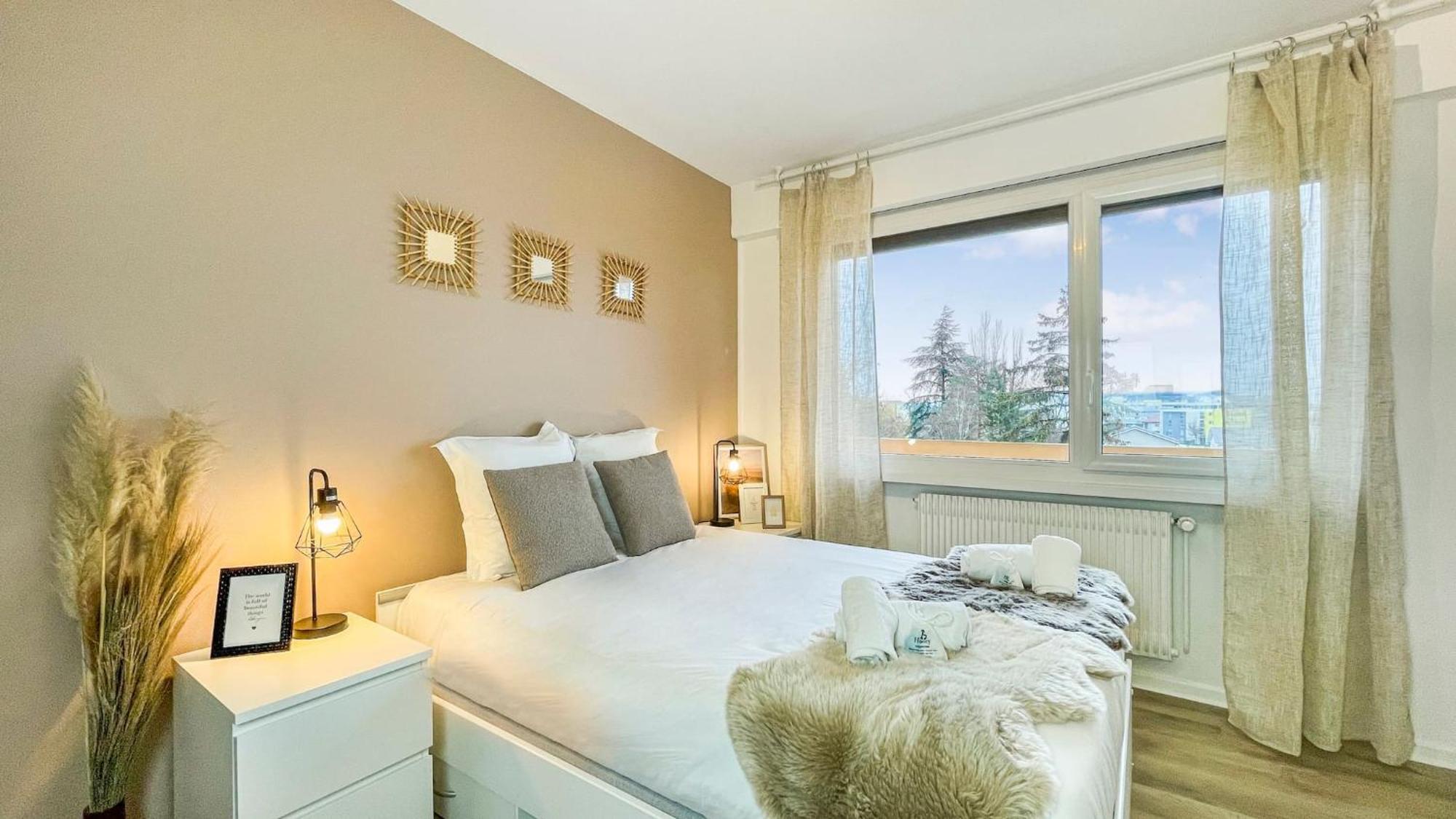 Homey La Coloc Mugi - Colocation Haut De Gamme - Chambres Privees - Balcon - Wifi Et Netflix - Proche Transports Commun Аннмасс Екстер'єр фото