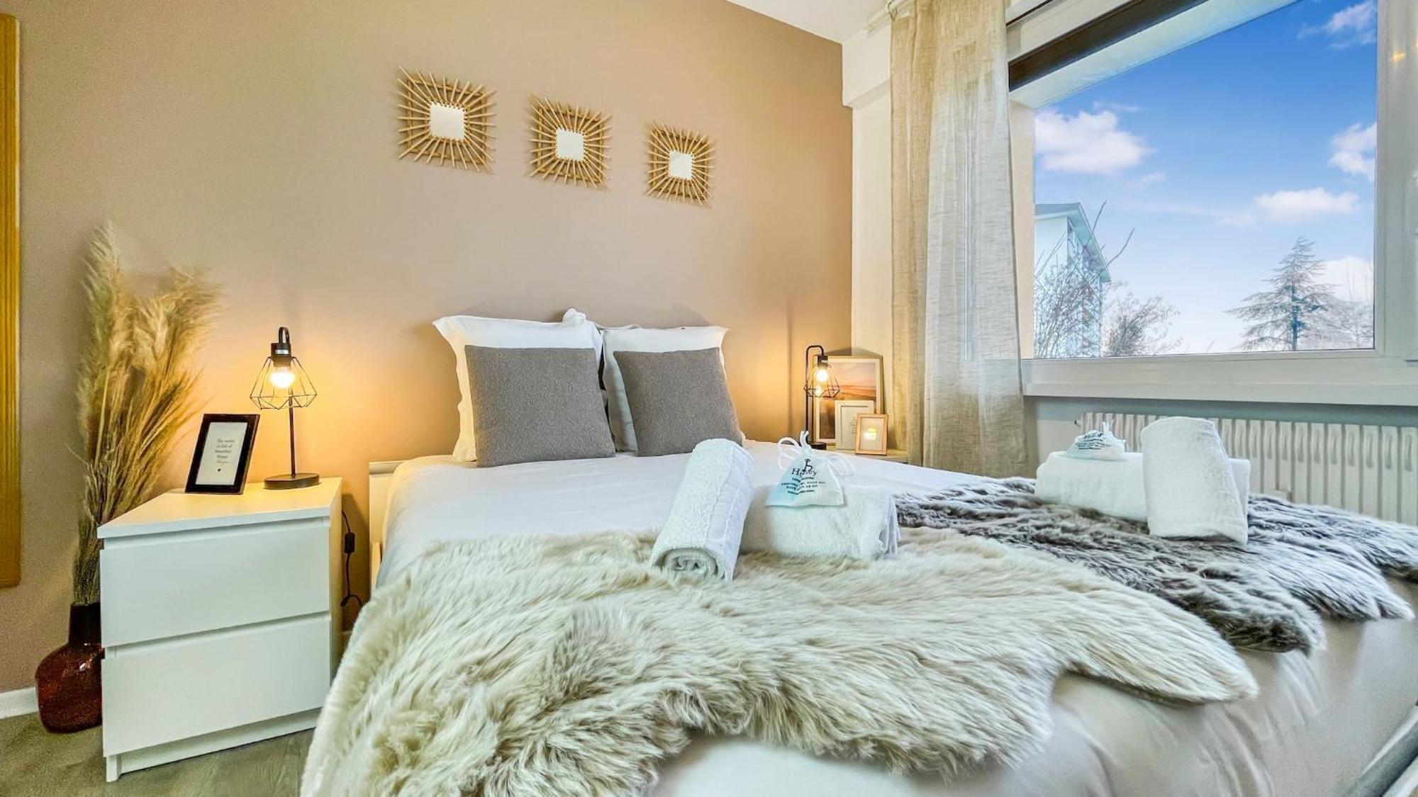 Homey La Coloc Mugi - Colocation Haut De Gamme - Chambres Privees - Balcon - Wifi Et Netflix - Proche Transports Commun Аннмасс Екстер'єр фото