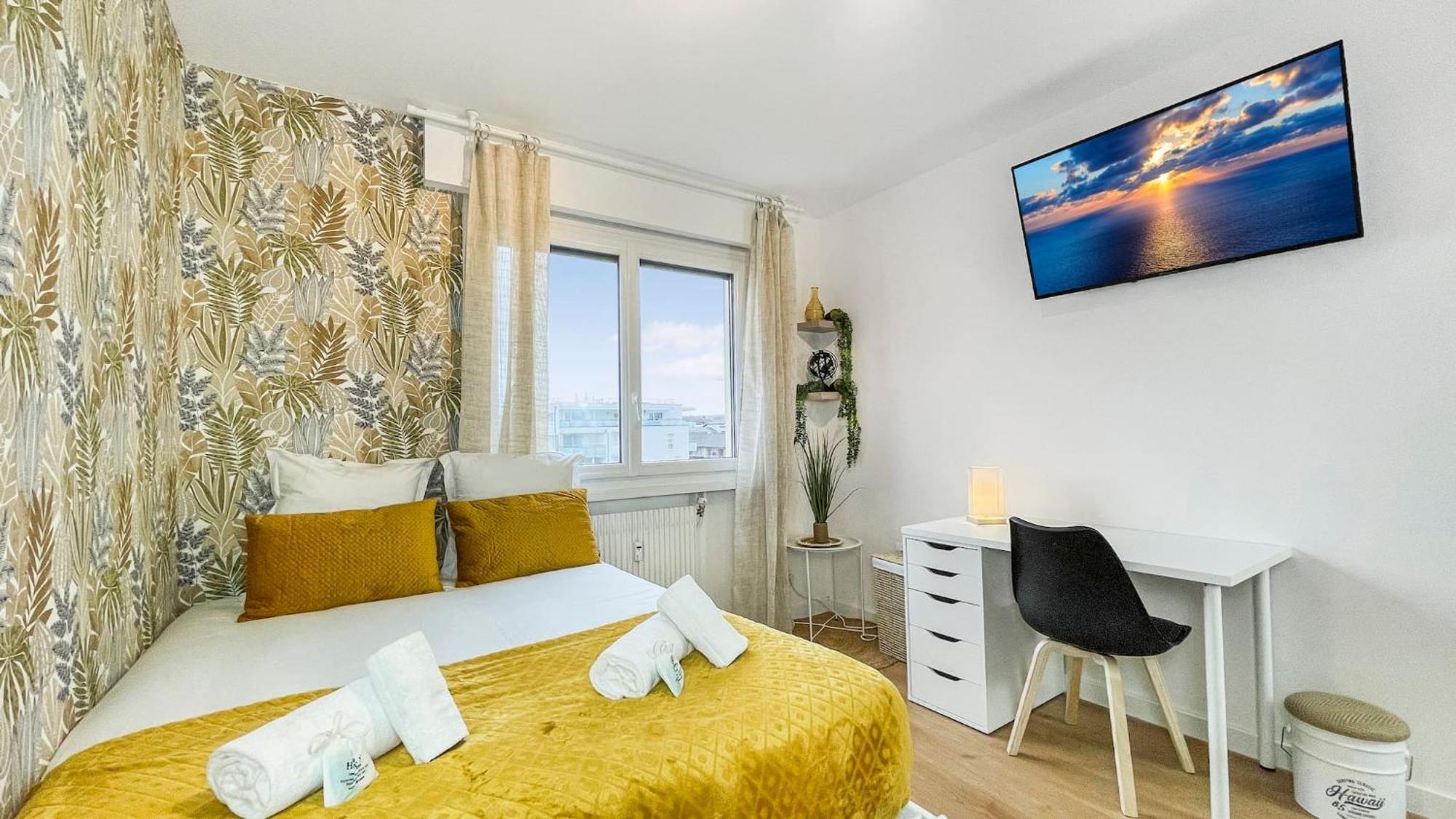 Homey La Coloc Mugi - Colocation Haut De Gamme - Chambres Privees - Balcon - Wifi Et Netflix - Proche Transports Commun Аннмасс Екстер'єр фото