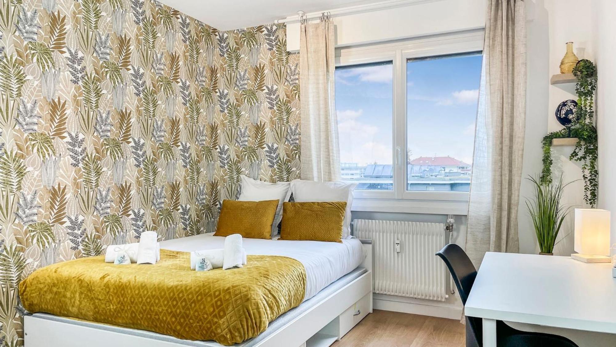 Homey La Coloc Mugi - Colocation Haut De Gamme - Chambres Privees - Balcon - Wifi Et Netflix - Proche Transports Commun Аннмасс Екстер'єр фото