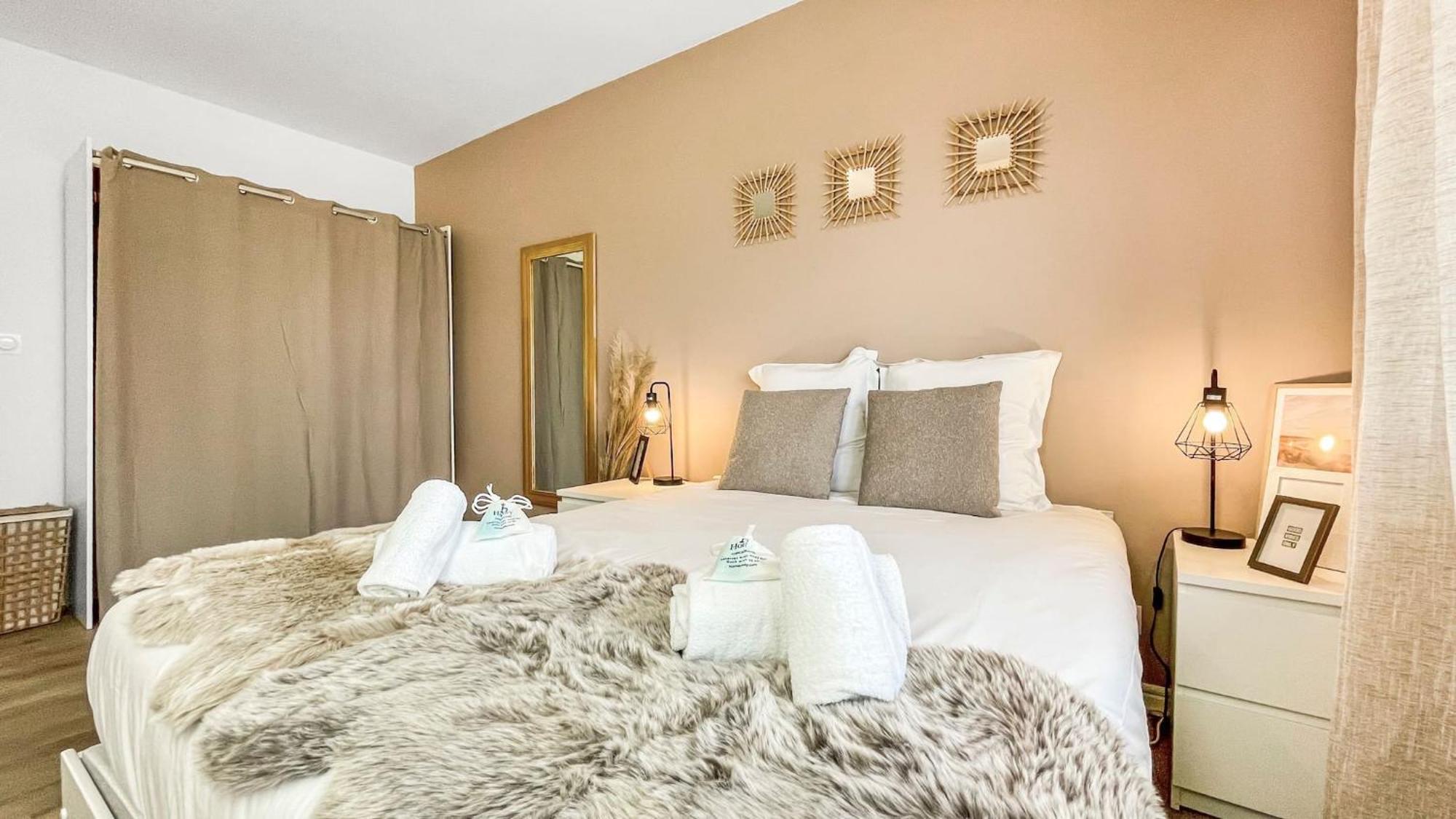 Homey La Coloc Mugi - Colocation Haut De Gamme - Chambres Privees - Balcon - Wifi Et Netflix - Proche Transports Commun Аннмасс Екстер'єр фото